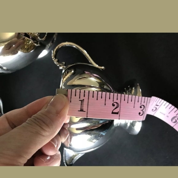 Victorian Plate Silver Plated Melon Tea Set - Picture 12 of 12